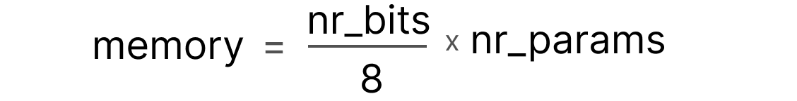 位宽和存储开销之间的基本换算关系。